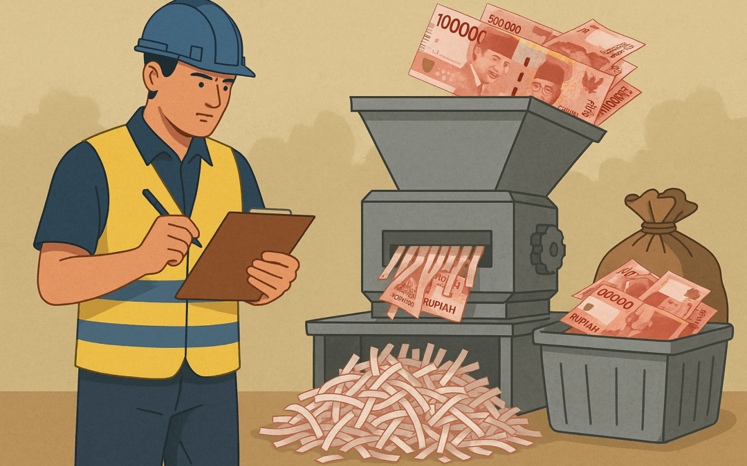 Mekanisme Pemusnahan Uang Rupiah
