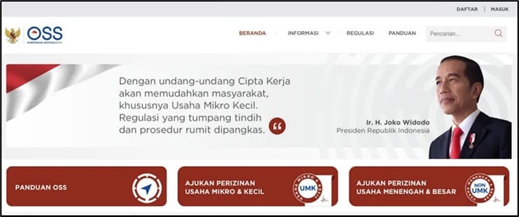 Langkah-langkah Membuat Nomor Induk Berusaha