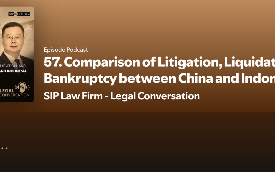 Legal Conversation Podcast Ep.57: Comparison of Litigation, Liquidation, and Bankruptcy