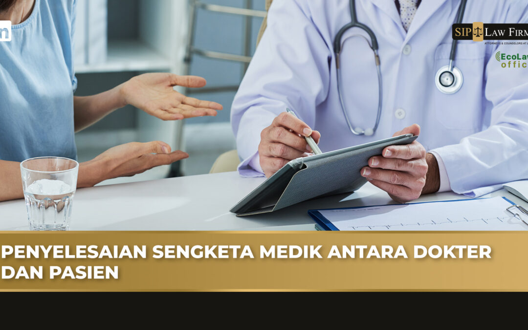 penyelesaian sengketa medik